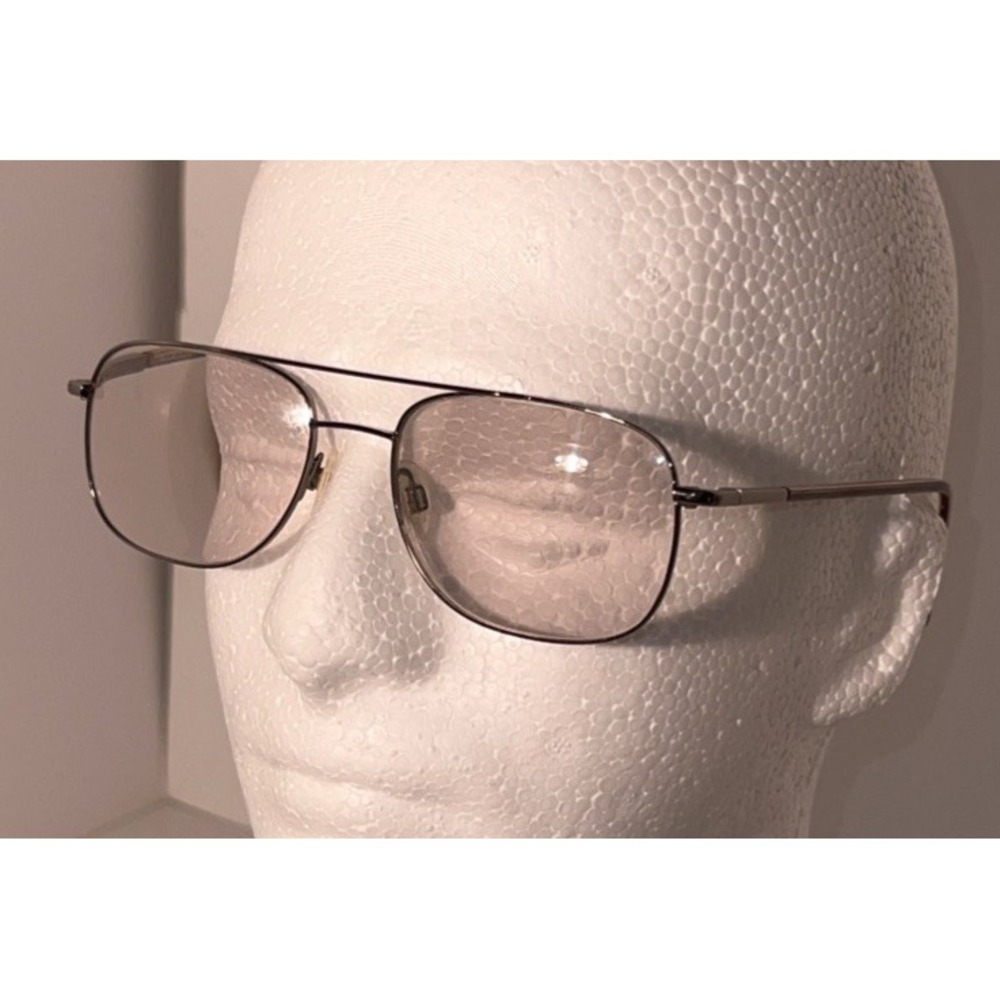 Stetson Eyeglasses Men‎ 058 Gunmetal Wire Frames with Case